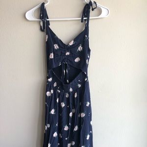 Long floral dress